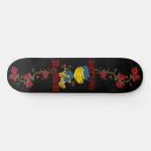 Schatbord voor Rozen van de soort Ferald Eating Skateboard (Horizontaal)