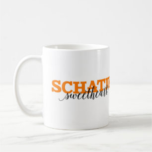 Schatje / Liefje Dutch Word Vocabulary Koffiemok