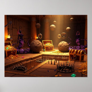 Schatkamer van de Slangen Poster