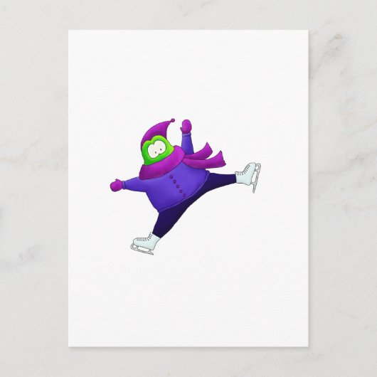 Schatkikker met gespleten pomp briefkaart (Voorkant)