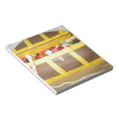 Schatkist cake notitieblok (Schuin)