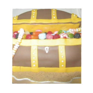 Schatkist cake notitieblok