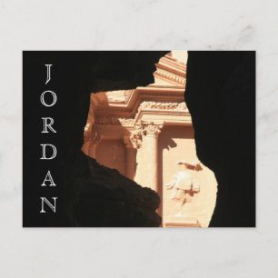schatkist jordan petra briefkaart