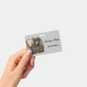 Schatkist met tandwielen badge (Handheld)