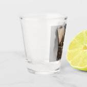 Schatkist met tandwielen shot glas (Links)