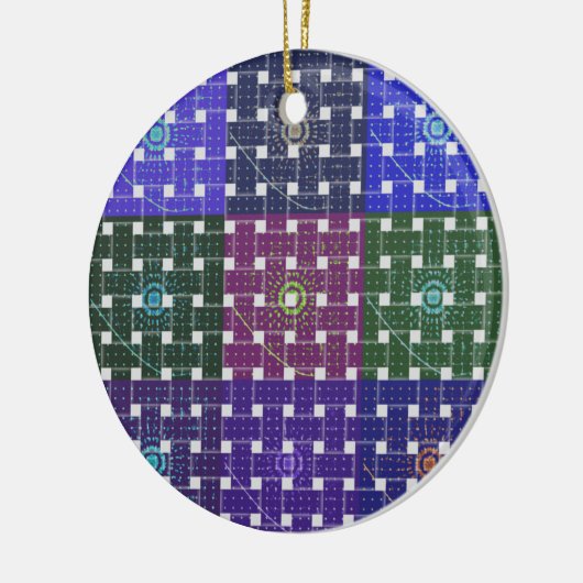 schatkistdozen keramisch ornament (Links)