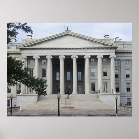 Schatkistgebouw Poster (Voorkant)