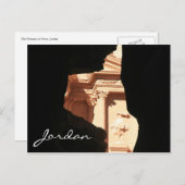 schatkistglimp jordanië briefkaart (Voorkant / Achterkant)