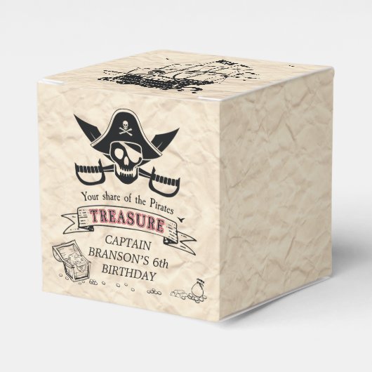 schatkistkaart bedankt bedankdoosjes (Voorkant Zijde)