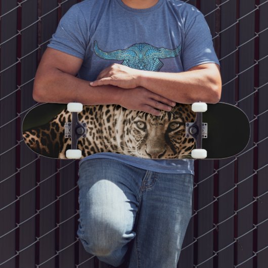 Schatkistplaat van leopard skateboard (Buiten 3)