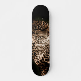 Schatkistplaat van leopard skateboard