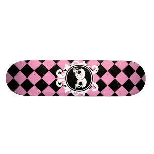 Schatplank van Begird Ebony (Roze) Skateboard