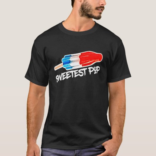 Schatste Pop Rocket Bomb Popsicle Summertime Pap T-shirt (Voorkant)