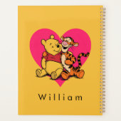 Schatte Winnie de Poeh & Tigger Planner (Achterkant)