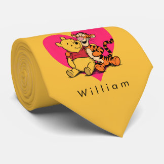 Schatte Winnie de Poeh & Tigger Stropdas