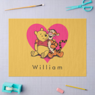 Schatte Winnie de Poeh & Tigger Tissuepapier