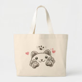 schattebout grote tote bag (Voorkant)