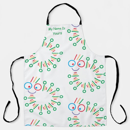 schattebout schort (Voorkant)