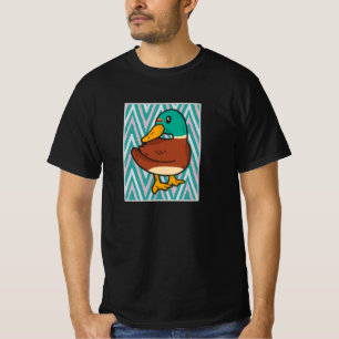 Schattelijke eend t-shirt