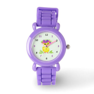 Schattelijke kleine eend horloge