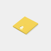 Schattelijke Vermoeide Eend Post-it® Notes (Schuin)