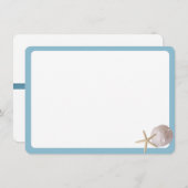 Schatten uit de Zee Dank Je Bedankkaart (Voorkant / Achterkant)