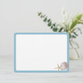 Schatten uit de Zee Dank Je Bedankkaart (Staand voorkant)