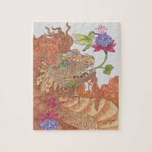 Schatten van de Natuur Draak Legpuzzel