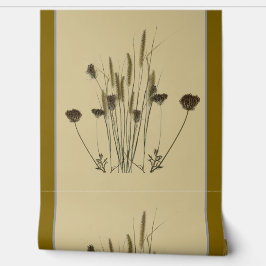 Schatten van de winter (A) op een Behang