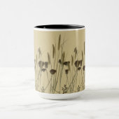 Schatten van de winter (A) op een Mok (Midden)