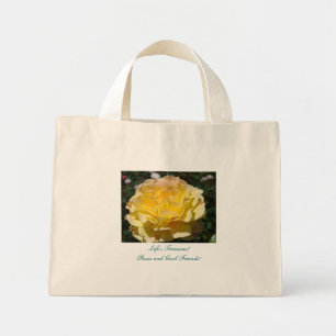 Schatten van het leven! Rozen & Goede Vrienden boo Mini Tote Bag