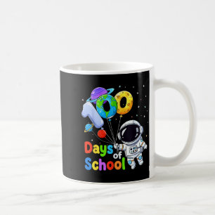 Schattig 100 dagen school astronaut ruimte jongens koffiemok