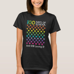 Schattig 100 dagen school en vind het nog steeds l t-shirt