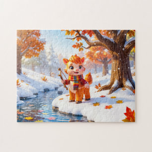 Schattig 3D Boogschutter Sterrenbeeld Karakter Legpuzzel