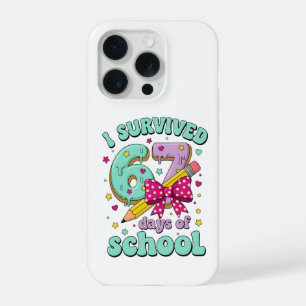 Schattig 67 dagen school potlood boog klaslokaal t iPhone 15 pro hoesje
