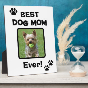 Schattig Aanpassen Beste Huisdier Hond Kat Moeder Fotoplaat