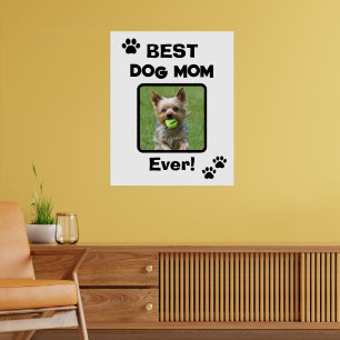 Schattig Aanpassen Beste Huisdier Hond Kat Moeder Poster