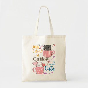 Schattig Alles wat ik nodig heb, is een thema voor Tote Bag