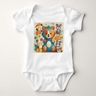 Schattig Animal Edition Babysuit Romper