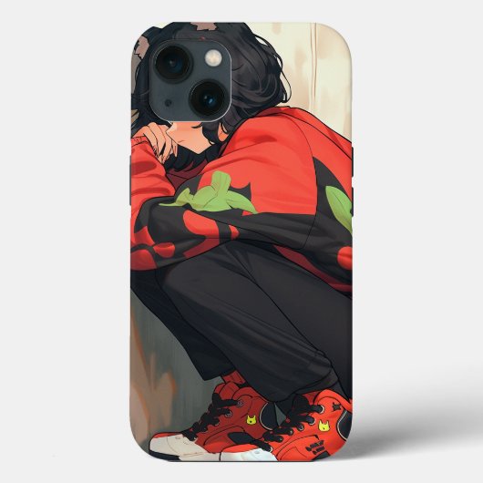 Schattig anime catgirl Case-Mate iPhone case (Achterkant)