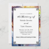 Schattig anime paar bruiloft kaart (Achterkant)