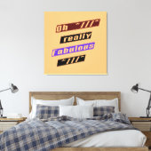 schattig attrac weggehaald door het prachtige lich canvas afdruk (Insitu (Slaapkamer))