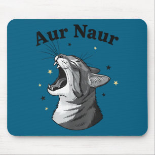 Schattig Aur Naur Kat Sarcasme Australisch Muismat