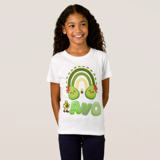 Schattig Avocado "Avo"-ontwerp – Leuk & Speels T-shirt