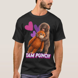 Schattig Baby Aapje Stomp Team Retro T-shirt
