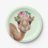 Schattig Baby Camel Papieren Bordje (Voorkant)