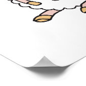 schattig baby lampje poster (Hoek)