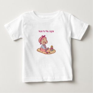 Schattig baby motief