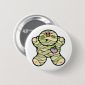schattig baby mummy ronde button 5,7 cm (Voorkant /achterkant)