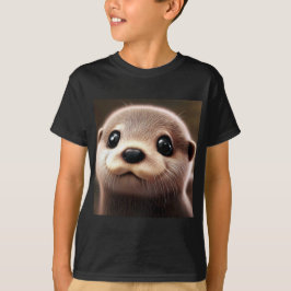 Schattig Baby Otter T Shirt - Schattige dierlijke